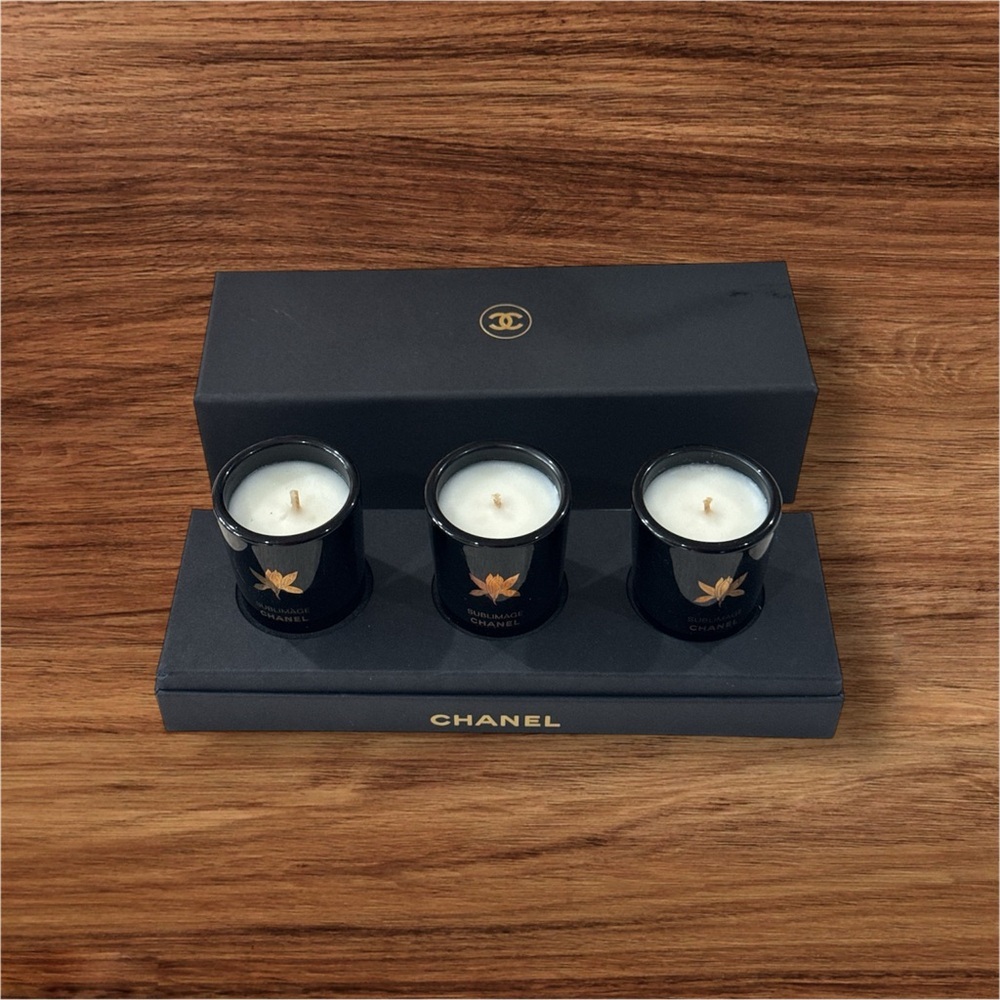 Chanel Sublimage Trio Candle Set
